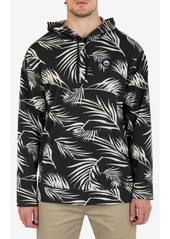 Hurley Men's Og Hooded Poncho Sweatshirt - Black Multi