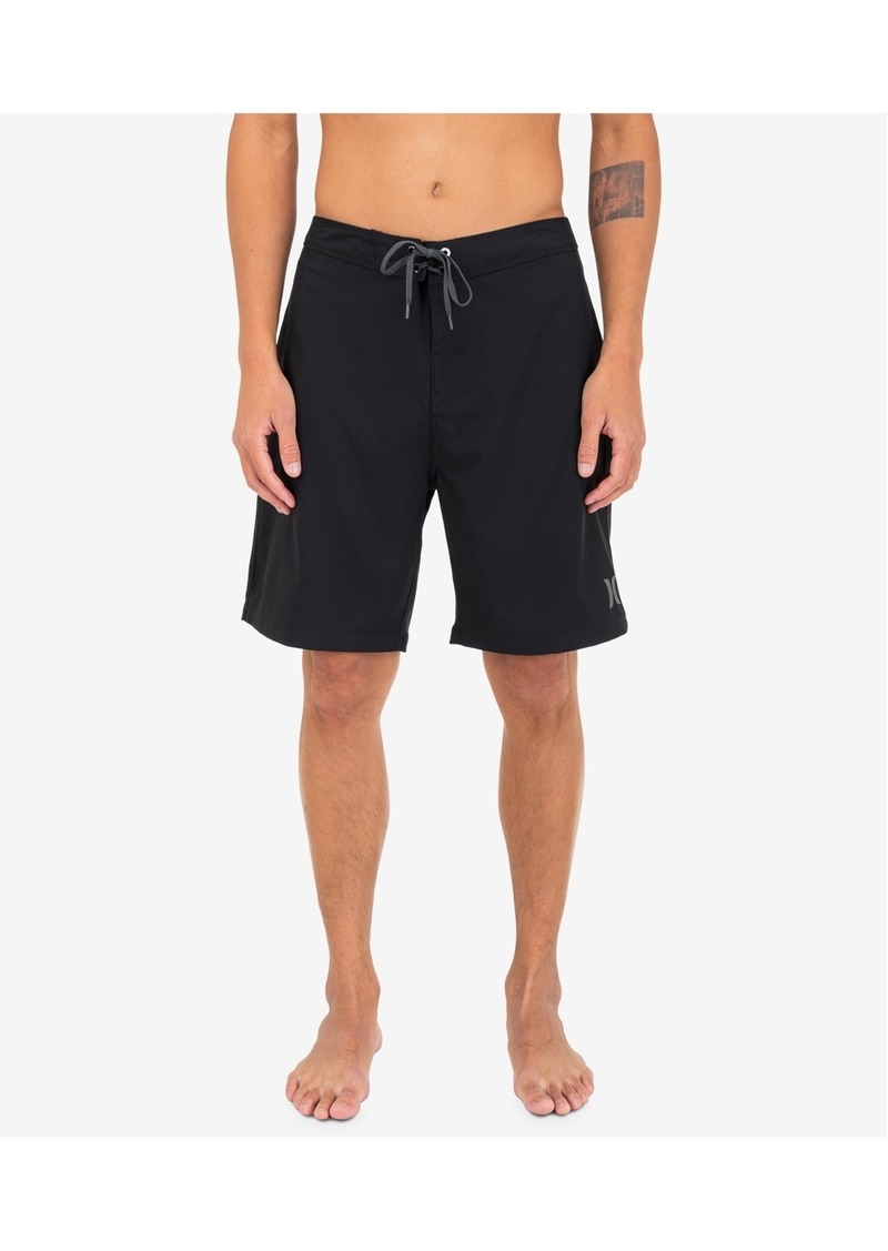 Hurley Men's One and Only Solid 20 Boardshort - Black