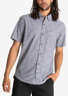 Hurley Men's One and Only Stretch Button-Down Shirt - Black