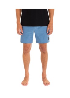 "Hurley Men's Phantom Camper Volley Active 17"" Shorts - Medium Blue"