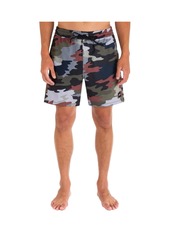 "Hurley Men's Phantom Cannonball Volley Drawstring 17"" Shorts - Microgreen"