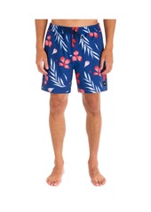 "Hurley Men's Phantom Cannonball Volley Drawstring 17"" Shorts - Armored Navy"