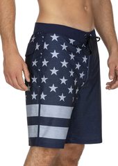 Hurley Men's Phantom Patriot Cheers USA Flag 20" Board Shorts