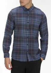 Hurley Men's Plaid Vedder Flannel Long Sleeve Button Up  XXL