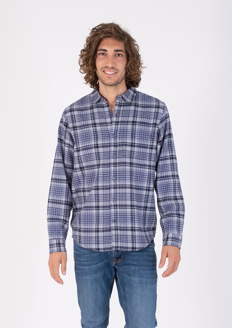 Hurley Men's Portland Flannel Long Sleeve
