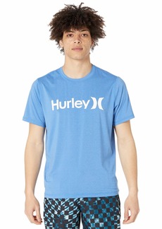 Hurley mens One and Only Hybrid T-shirt Rash Guard Shirt   US