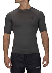 Hurley Men's Standard Short Sleeve Pro Light Quick Dry Sun Protection Rashguard Shirt  S