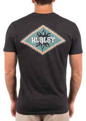 Hurley Men's Tropics Short Sleeve T-Shirt, Small, Gray