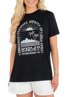 Hurley Paradise Graphic Tee in Black at Nordstrom
