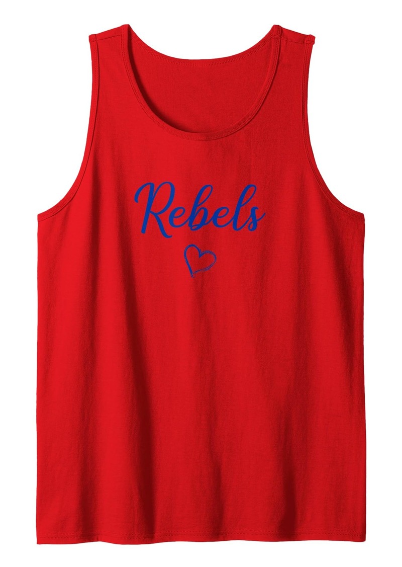 Hurley Rebels Above  Heart Tank Top