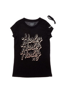 Hurley Triple Threat T-Shirt with Hair Tie