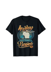 Hurley Wisconsin Hometown - Where My Story Begins T-Shirt