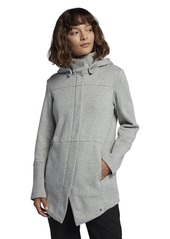 Hurley Women's Winchester Hoodie Asymmetrical Full Zip Fleece  S