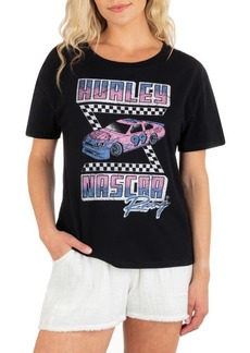 Hurley x NASCAR Cotton Graphic Tee in Black at Nordstrom