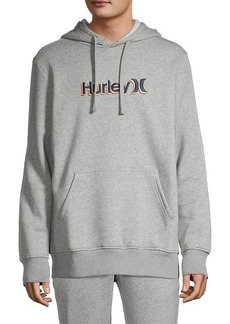Hurley Logo Heathered Hoodie