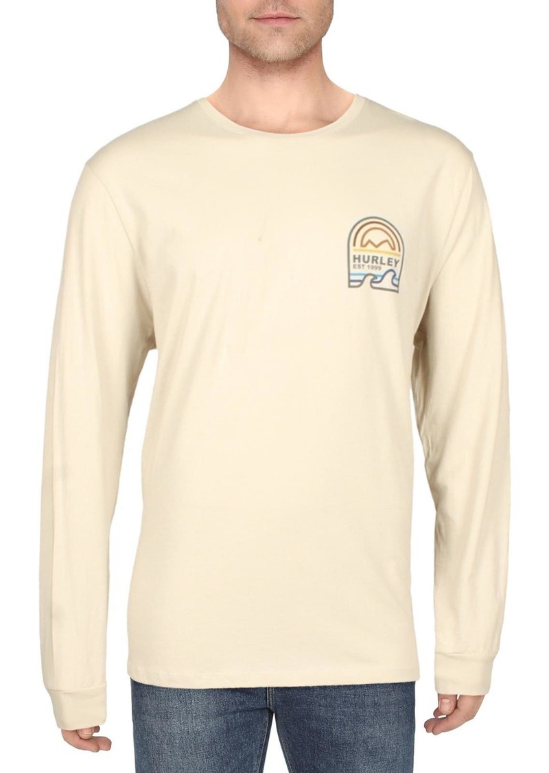 Hurley Mens Cotton Logo T-Shirt