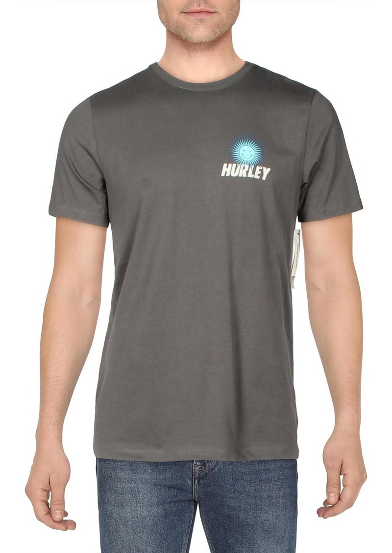 Hurley Mens Graphic Logo T-Shirt