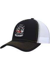 Men's Hurley Black, White Wild Things Trucker Snapback Hat - Black, White
