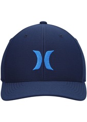 Men's Hurley Blue H2O-Dri Pismo Flex Fit Hat - Blue