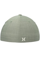 Men's Hurley Green H20-Dri Line Up Flex Hat - Green