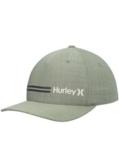 Men's Hurley Green H20-Dri Line Up Flex Hat - Green