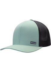 Men's Hurley Green League Trucker Adjustable Hat - Green