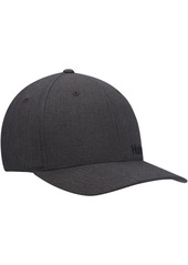 Men's Hurley Heathered Charcoal Corp Textured Tri-Blend Flex Fit Hat - Heathered Charcoal
