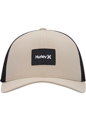 Men's Hurley Khaki Warner Trucker Snapback Hat - Khaki