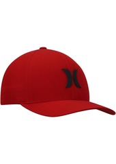 Men's Hurley Red Sonic H2O-Dri Phantom Flex Hat - Red