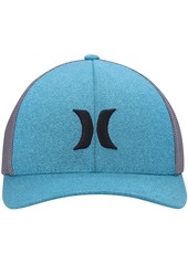 Men's Hurley Teal Icon Textures Flex Hat - Teal