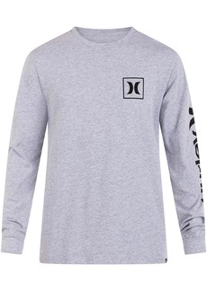 Hurley Mens Logo Long Sleeve T-Shirt