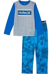 Hurley Pajama Top and Pants Two-Piece Set (Little Kids/Big Kids)