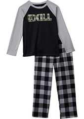 Hurley Pajama Top and Pants Two-Piece Set (Little Kids/Big Kids)