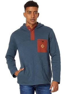 Hurley Russell Quilted 1/4 Snap Fleece