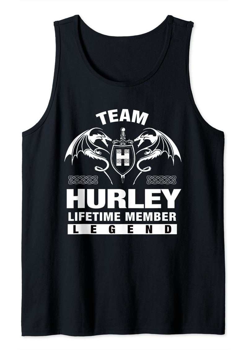 Team HURLEY Lifetime Member Gifts Tank Top