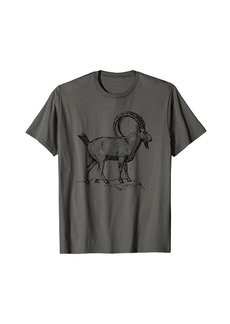 Ibex Wild Goat Animal T-Shirt