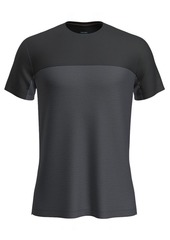 icebreaker Men's 125 Cool-Lite Merino Blend Sphere III Color Block T-Shirt, Medium, Lichen/Loden/Cb