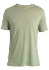 Icebreaker Men's Merino 125 Cool-Lite Sphere III Short Sleeve Shirt, Small, White | Father's Day Gift Idea