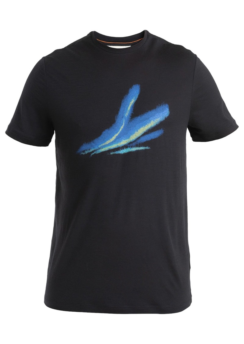 Icebreaker Men's Merino 150 Tech Lite III Short Sleeve T-Shirt, Medium, Black | Father's Day Gift Idea