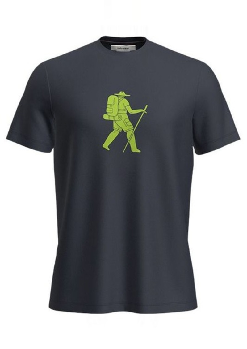 Icebreaker Men's Merino 150 Tech Lite III Short Sleeve T-Shirt, Medium, Blue | Father's Day Gift Idea