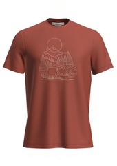 Icebreaker Men's Merino 150 Tech Lite III Short Sleeve T-Shirt, Medium, Green
