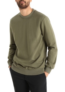 Icebreaker Men's Merino Central II Long Sleeve Sweatshirt, Medium, Green