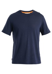 icebreaker Men's Merino Linen Short Sleeve Tee, Medium, Orange | Father's Day Gift Idea