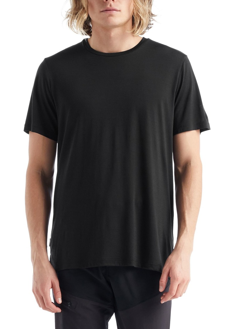 Icebreaker Men's Sphere II Short Sleeve T-Shirt, Small, Black | Father's Day Gift Idea