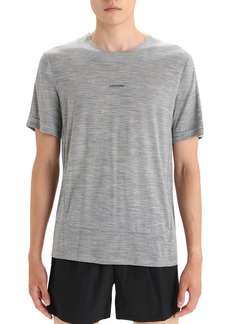 Icebreaker Men's ZoneKnit Merino Short Sleeve T-Shirt, XL, White | Father's Day Gift Idea