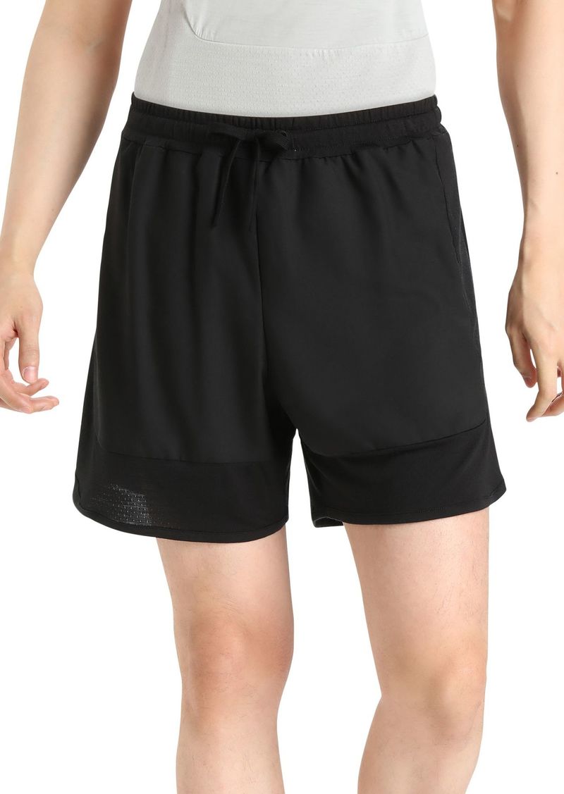 Icebreaker Men's ZoneKnit Merino Shorts, Small, Black | Father's Day Gift Idea