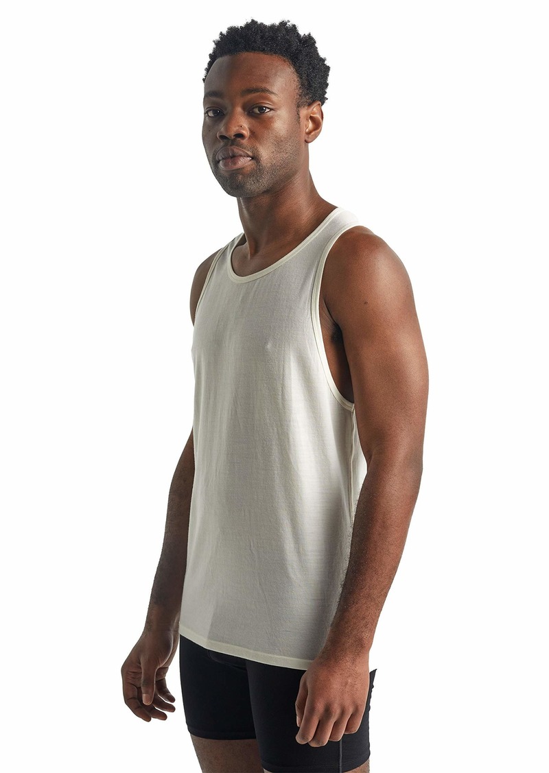 Icebreaker Merino Anatomica Tank Tops for Men Merino Wool Base Layer - Soft Stretchy Sleeveless Shirts for Men - Durable Tank Top Undershirt for Daily Wear Outdoor Activities -