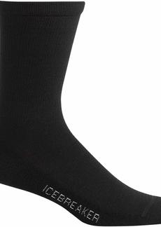Icebreaker Merino LifeStyle Light Crew Wool Socks for Women - Lightweight Warm Socks with Reinforced Heels Toes and Half-Cushion Support - Premium Women’s Hiking Socks -