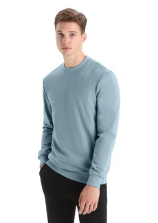 Icebreaker Merino Men's Standard Central Long Sleeve Casual Wool Lounge Sweatshirt