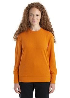 Icebreaker Merino Women's Central Long Sleeve Casual Wool Lounge Sweatshirt